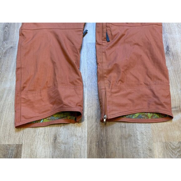 Y2K Burton Ronin Orange Baggy Cargo Tech Snowboard Pants S EUC - Picture 9 of 9